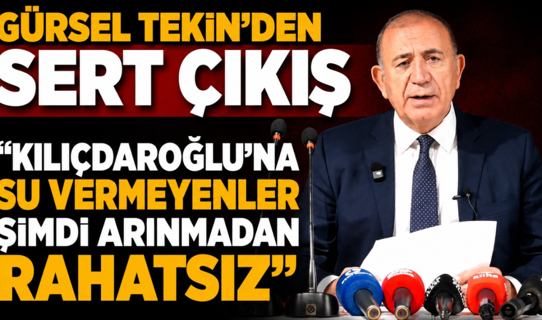 Gürsel Tekin, Kılıçdaroğlu'nun Aşura programına katılmama gerekçesini "Çok siyasallaştırdılar, iptal