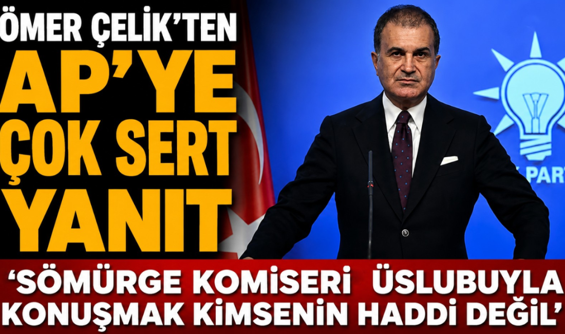 AK Parti Sözcüsü Ömer Çelik, AP'li parlamenterin Adalet Bakanı Gürlek'e