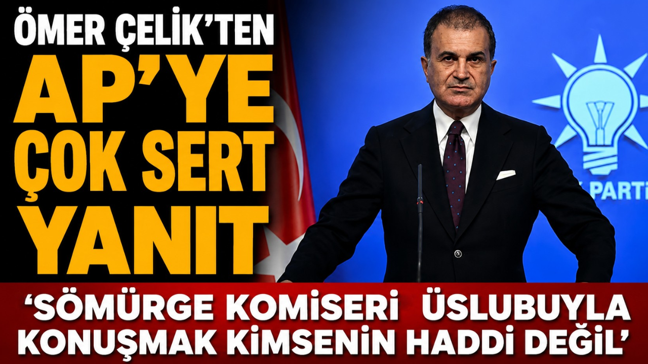 AK Parti Sözcüsü Ömer Çelik, AP'li parlamenterin Adalet Bakanı Gürlek'e