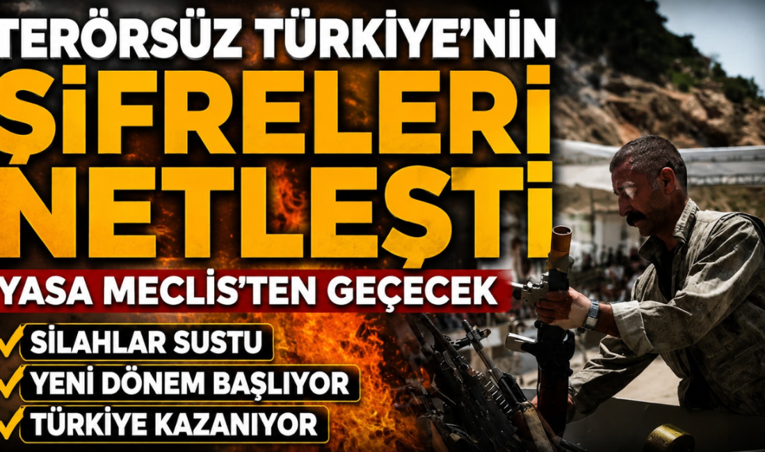 Terörsüz Türkiye'de yasa mesaisi hızlandı. Meclis tatile girmeden çıkarılacak düzenleme,