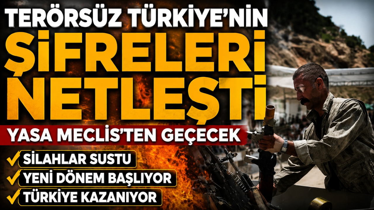 Terörsüz Türkiye'de yasa mesaisi hızlandı. Meclis tatile girmeden çıkarılacak düzenleme,