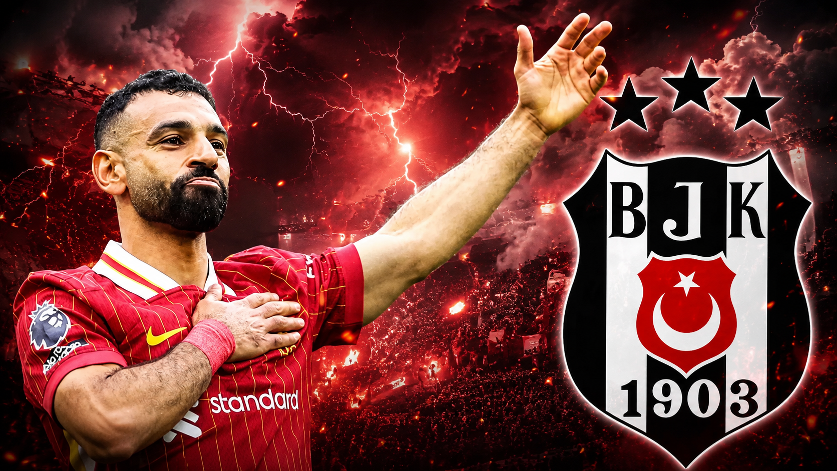 Salah'tan Beşiktaş'a sıcak mesaj: Menajeri İstanbul'da temas halinde. Mısırlı yıldız