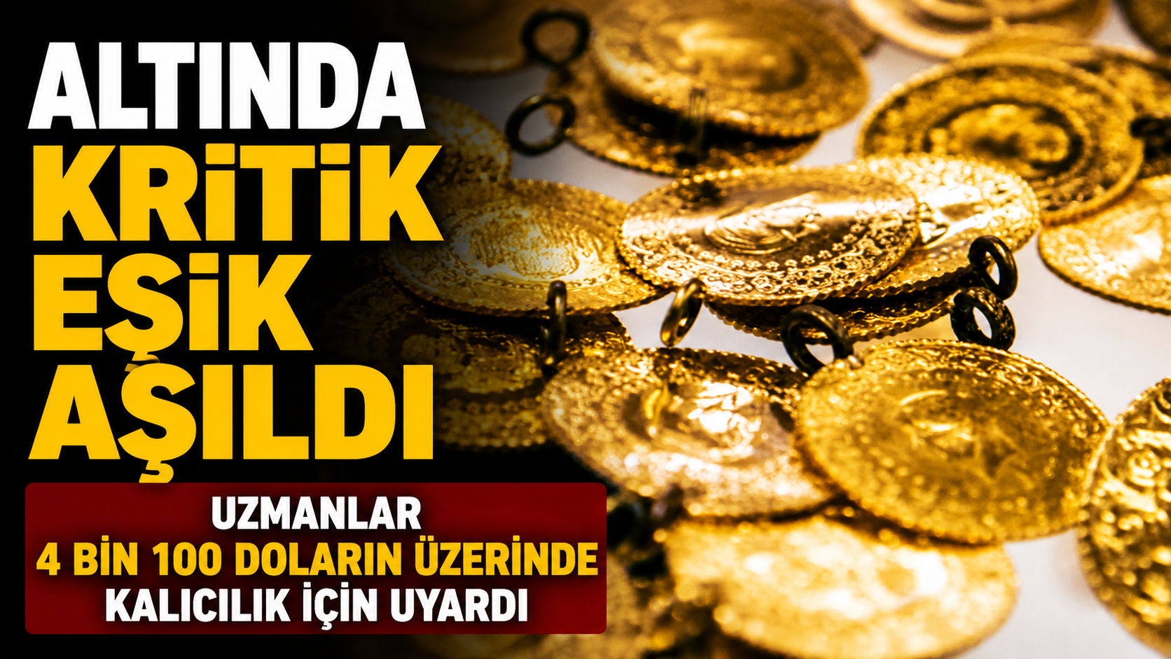 Ons altın, ABD istihdam verisi sonrası 4 bin 100 dolar