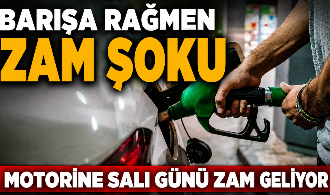 Motorine salı gününden itibaren 1 lira 31 kuruş zam yolda.