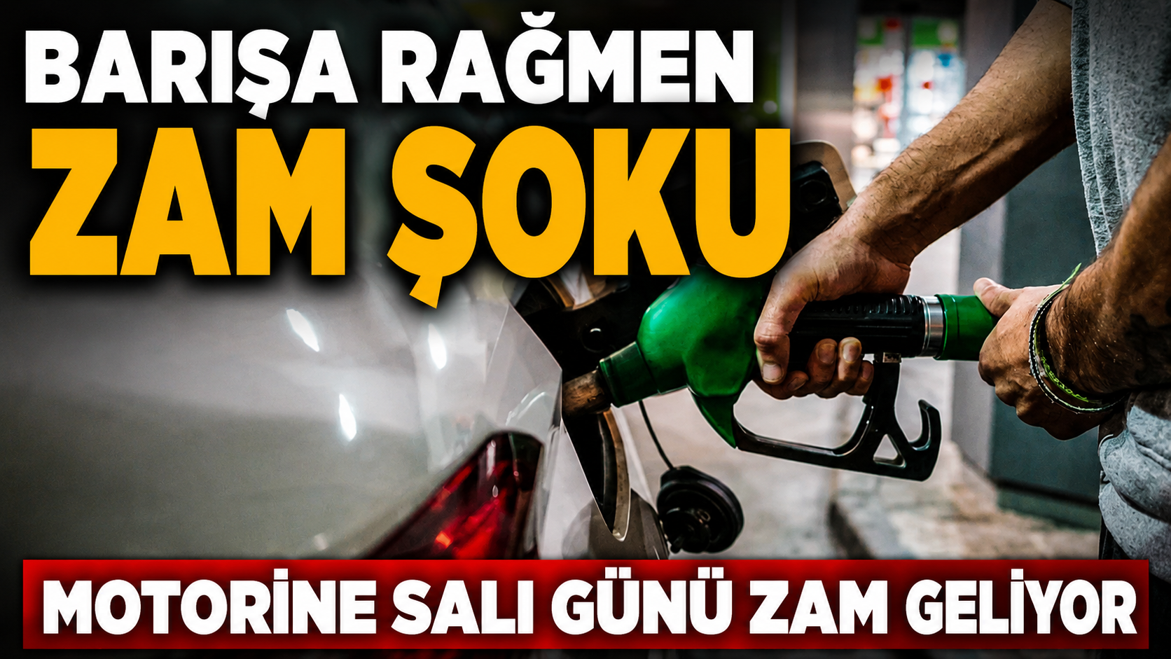 Motorine salı gününden itibaren 1 lira 31 kuruş zam yolda.