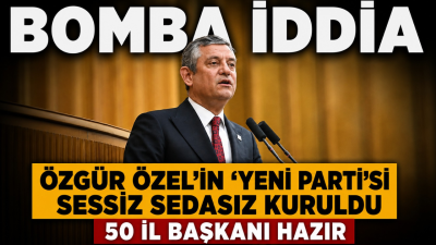Özgür Özel'in yeni partisinin resmen kurulduğu ve 50 il başkanının