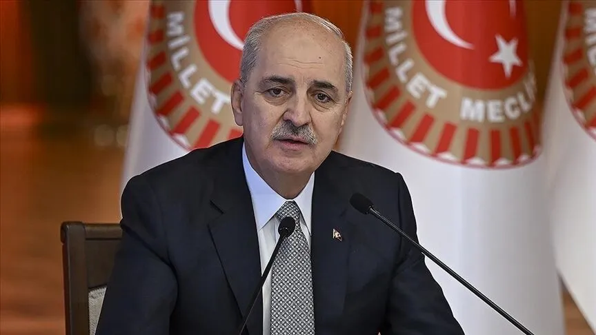 TBMM Başkanı Numan Kurtulmuş, terörsüz Türkiye hedefi doğrultusunda hazırlanan çerçeve