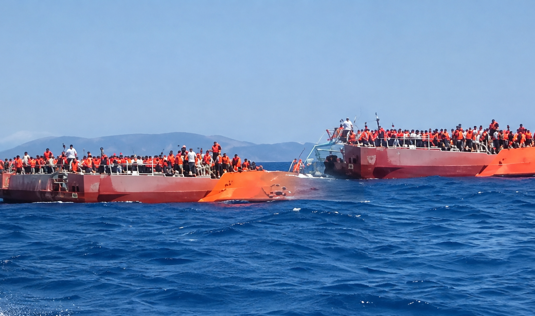 Kuzey Kıbrıs Türk Cumhuriyeti’nin (KKTC) Girne Limanı’ndan Mersin’in Taşucu Limanı’na