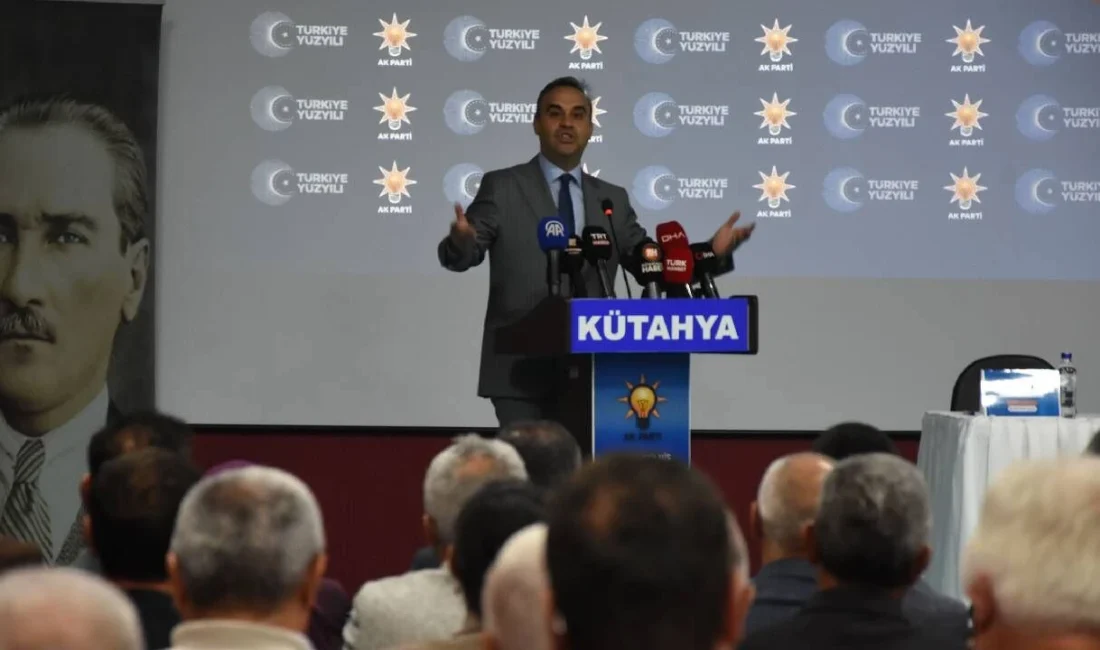 Sanayi ve Ticaret Bakanı Mehmet Fatih Kacır, Kütahya’da katıldığı AK
