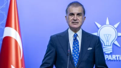 AK Parti Sözcüsü Ömer Çelik, İsrail Dışişleri Bakanlığı’nın Cumhurbaşkanı Recep