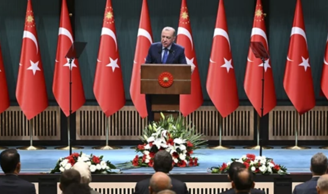 Cumhurbaşkanı Recep Tayyip Erdoğan, Beştepe'de yaklaşık 2,5 saat süren Kabine