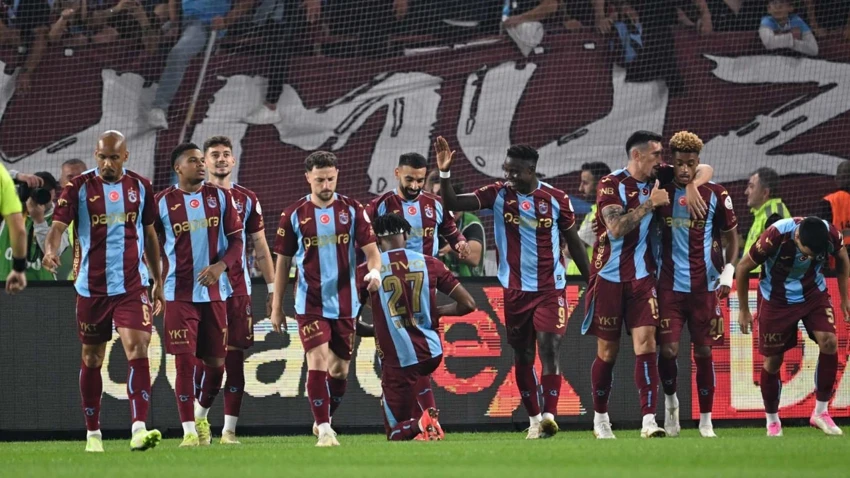 Trendyol Süper Lig'in 6. haftasında zirve mücadelesi veren Trabzonspor ile