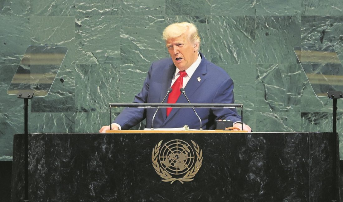 ABD Başkanı Donald Trump, Birleşmiş Milletler 81. Genel Kurulu'nda yaptığı