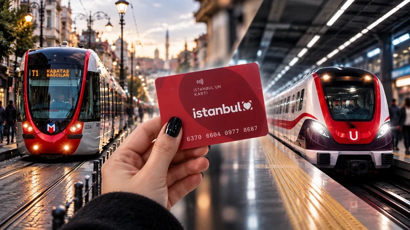 İstanbul'da metro ve tramvay hatlarında kısa ile uzun mesafe yolcuları
