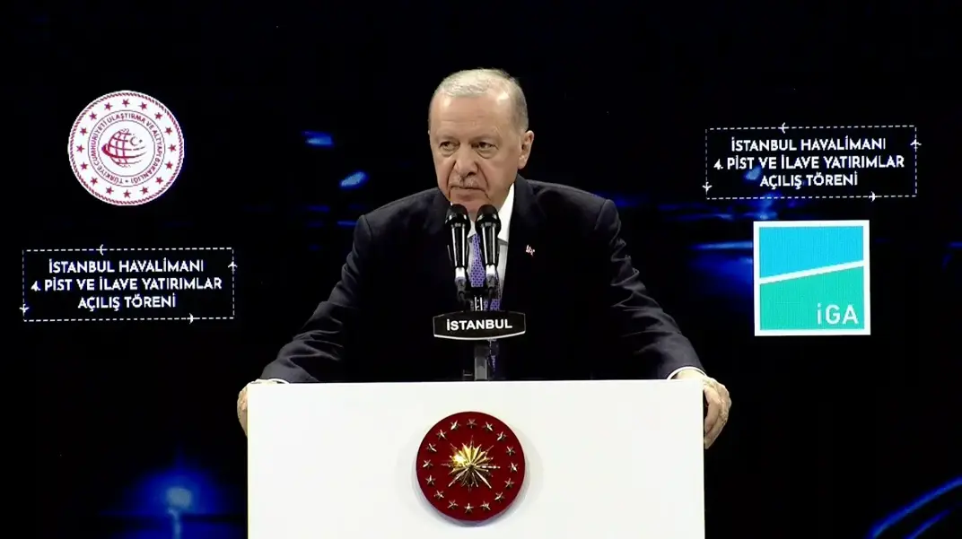 Cumhurbaşkanı Recep Tayyip Erdoğan, İstanbul Havalimanı'nda 4. Pist ve İlave