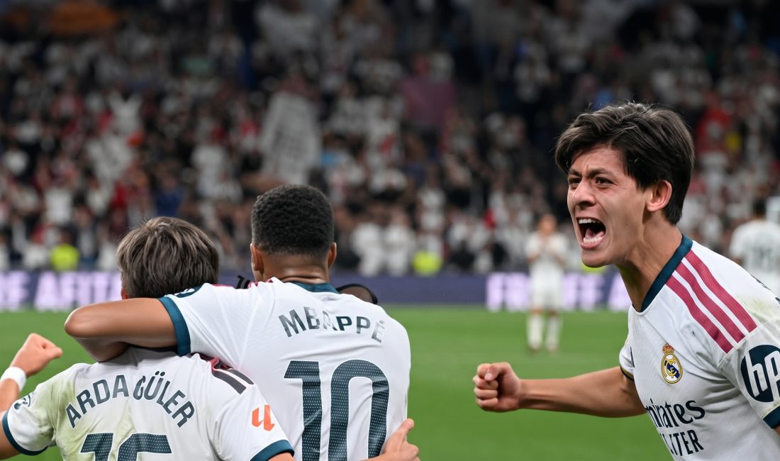 Real Madrid'de formunu her geçen hafta yükselten Arda Güler için