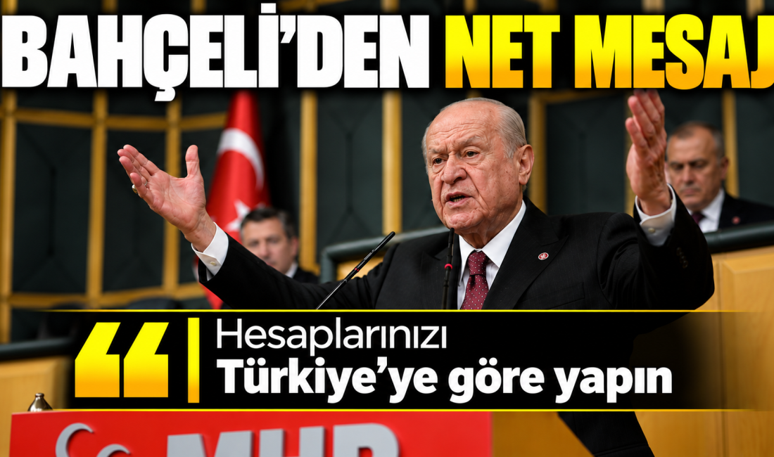 MHP Genel Başkanı Devlet Bahçeli, Türkiye’nin Doğu Akdeniz’den Türkistan’a uzanan