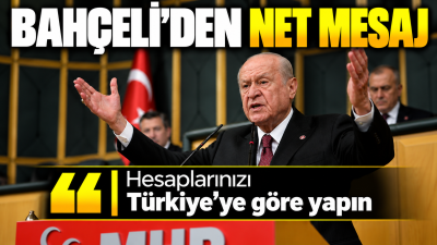 MHP Genel Başkanı Devlet Bahçeli, Türkiye’nin Doğu Akdeniz’den Türkistan’a uzanan