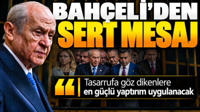 MHP Genel Başkanı Devlet Bahçeli, TBMM grup toplantısında fon soruşturmasını