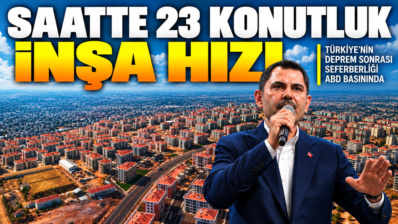 Kahramanmaraş merkezli 6 Şubat 2023 depremlerinin ardından yürütülen yeniden inşa