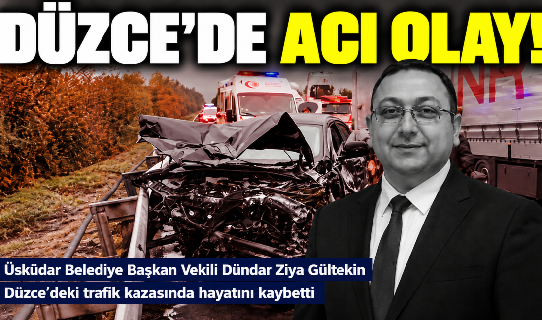 Üsküdar Belediye Başkan Vekili Dündar Ziya Gültekin, Anadolu Otoyolu'nun Düzce
