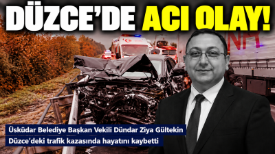 Üsküdar Belediye Başkan Vekili Dündar Ziya Gültekin, Anadolu Otoyolu'nun Düzce