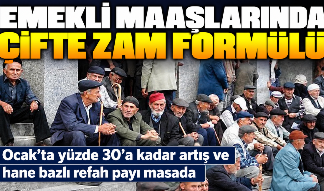 Milyonlarca emeklinin merakla beklediği Ocak zammında, enflasyon farkının üzerine 10-15