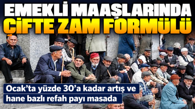 Milyonlarca emeklinin merakla beklediği Ocak zammında, enflasyon farkının üzerine 10-15