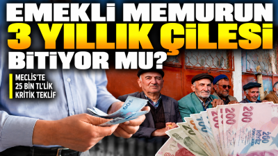 Yaklaşık 2 milyon 540 bin memur emeklisinin merakla beklediği seyyanen