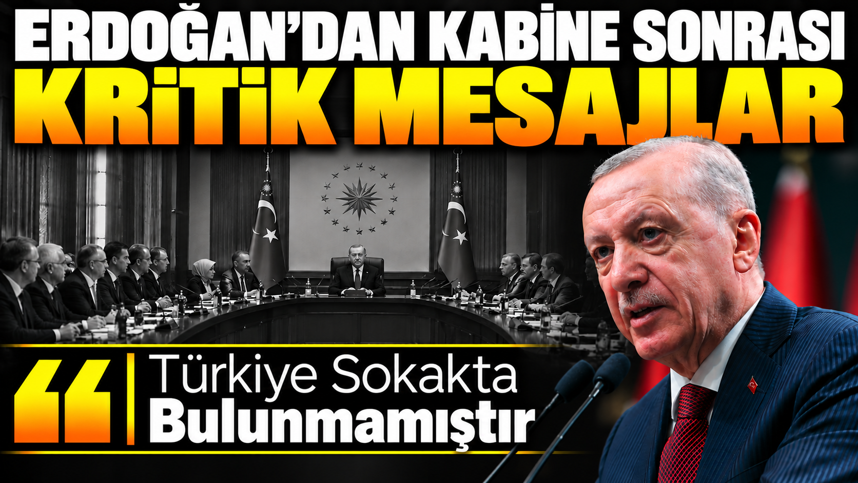 Cumhurbaşkanı Recep Tayyip Erdoğan, Kabine Toplantısı sonrası yaptığı açıklamada ekonomi,
