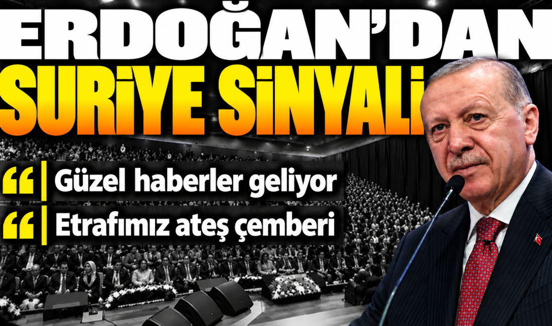 Cumhurbaşkanı Recep Tayyip Erdoğan, Muhtarlar Günü Buluşması'nda yaptığı konuşmada Suriye'den