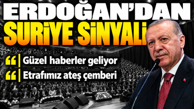 Cumhurbaşkanı Recep Tayyip Erdoğan, Muhtarlar Günü Buluşması'nda yaptığı konuşmada Suriye'den