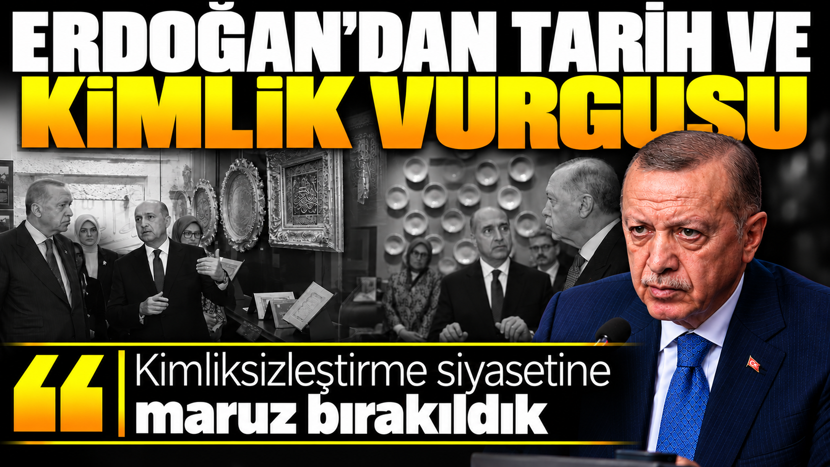 Cumhurbaşkanı Recep Tayyip Erdoğan, 7 yıllık restorasyonun ardından ziyarete açılan
