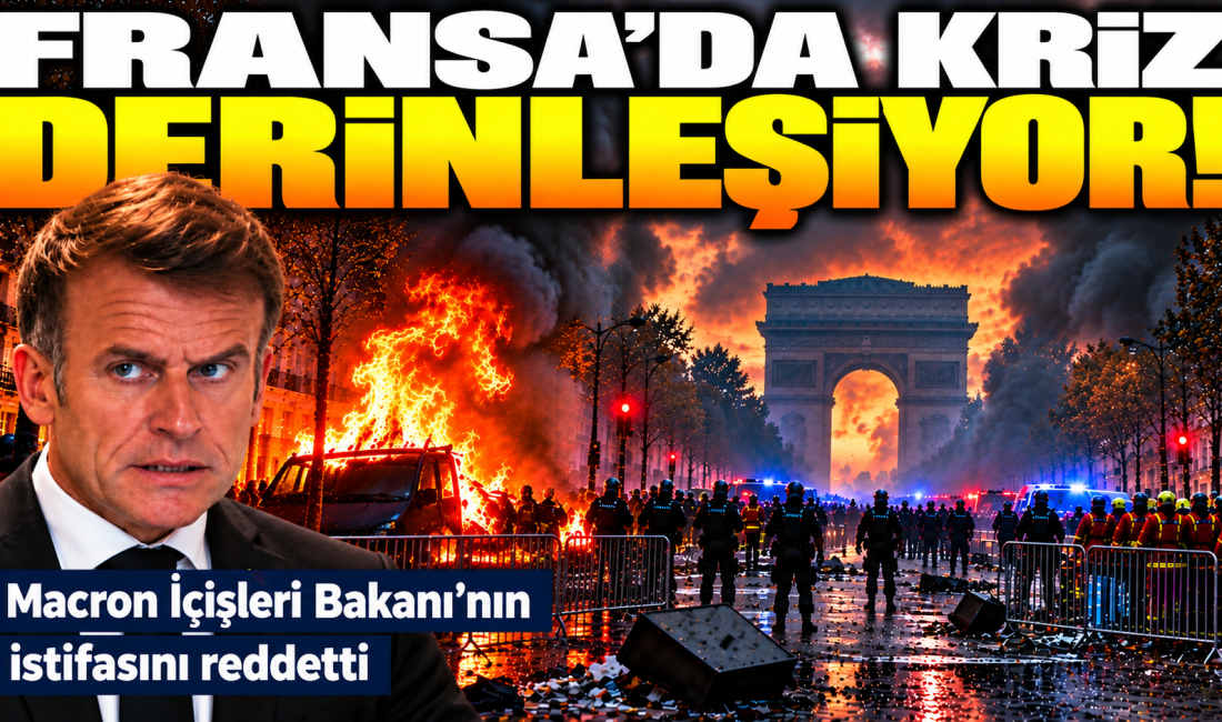 Fransa'da Sarı Yelekliler'in öncülük ettiği protestoların şiddete dönüşmesinin ardından Başbakan