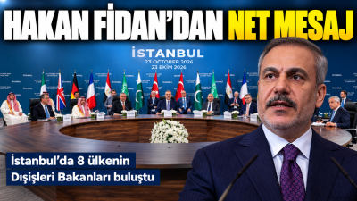 Dışişleri Bakanı Hakan Fidan’ın ev sahipliğinde, Türkiye, Mısır, Pakistan ve