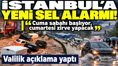 İstanbul Valiliği, gece etkisini kaybedecek yağışların ardından yarın sabahtan itibaren