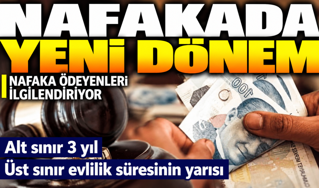 AK Parti'nin hazırladığı 13. Yargı Paketi ile süresiz nafaka uygulaması
