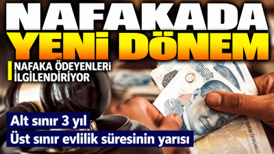 AK Parti'nin hazırladığı 13. Yargı Paketi ile süresiz nafaka uygulaması