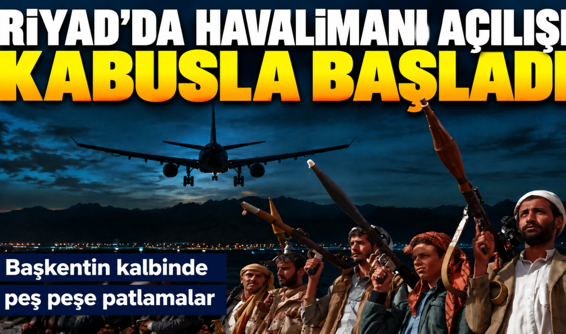 Suudi Arabistan’ın başkenti Riyad’daki Kral Halid Uluslararası Havalimanı, iki haftalık