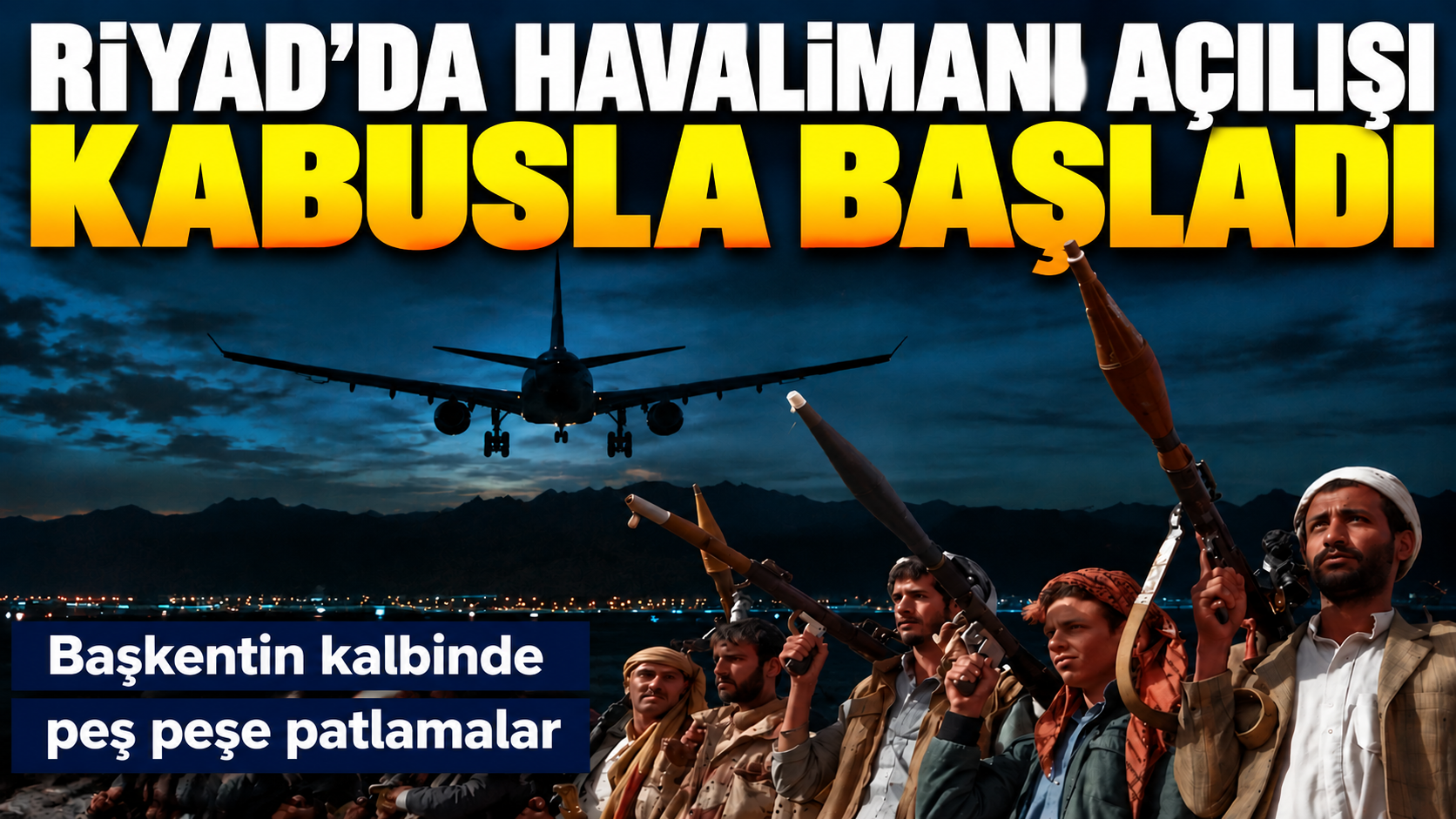 Suudi Arabistan’ın başkenti Riyad’daki Kral Halid Uluslararası Havalimanı, iki haftalık