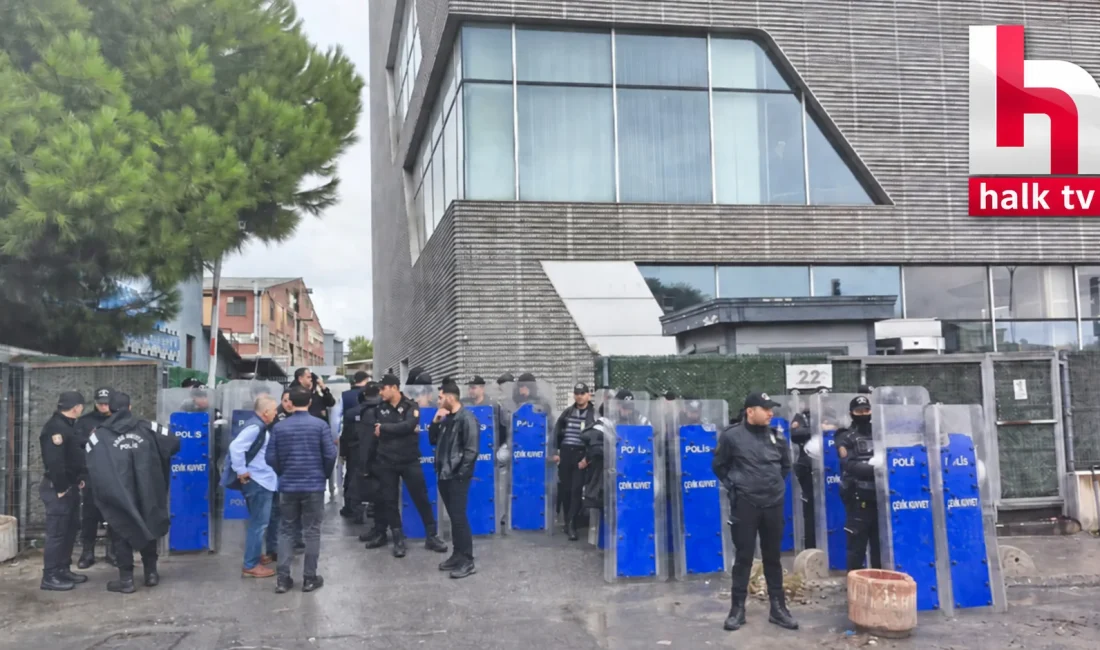 İstanbul Cumhuriyet Başsavcılığı'nın yürüttüğü soruşturma kapsamında Halk TV'nin İstanbul'daki merkez