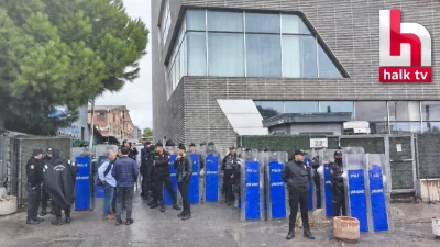 İstanbul Cumhuriyet Başsavcılığı'nın yürüttüğü soruşturma kapsamında Halk TV'nin İstanbul'daki merkez