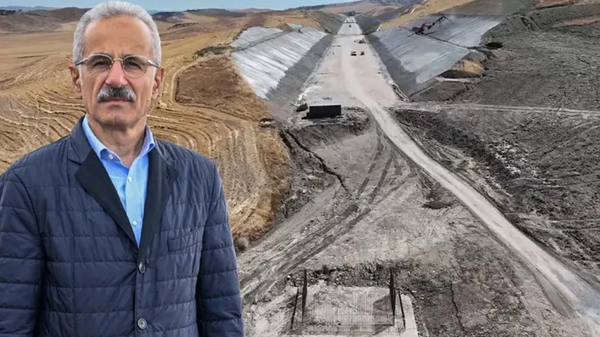 Ulaştırma ve Altyapı Bakanı Abdulkadir Uraloğlu, Ankara-Kırıkkale-Çorum-Samsun Hızlı Tren Hattı'nın